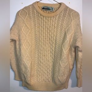 Aran crafts 100% wool sweater